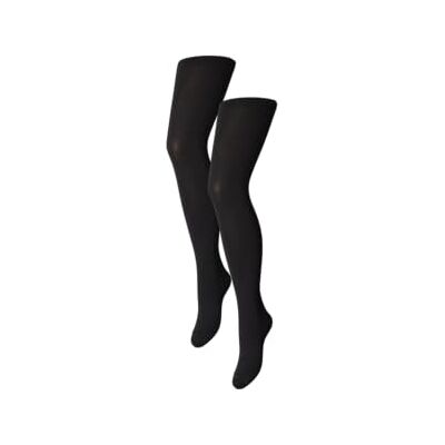 PIECES Dames PCNEW NIKOLINE 90 DEN Tights NOOS Panty, Zwart/Pack: 2 Pack, M/L PIECES Dames PCNEW NIKOLINE 90 DEN Tights NOOS Panty, Zwart/Pack: 2 Pack, M/L