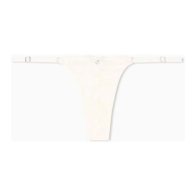 Giorgio Armani Eternal LACE T-string slipje voor dames, wit, L, Wit, L Giorgio Armani Eternal LACE T-string slipje voor dames, wit, L, Wit, L