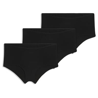 PUMA Women's Mainline Mini Short, Black, M (3-pack) PUMA Women's Mainline Mini Short, Black, M (3-pack)