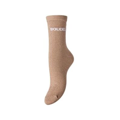 PIECES Pcsebby Long Glitter Statement Sock FC, natuurlijk, One size PIECES Pcsebby Long Glitter Statement Sock FC, natuurlijk, One size