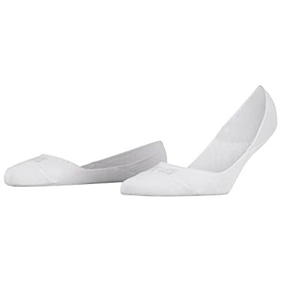 FALKE Dames Liner sokken Invisible Step Medium Cut Box W In katoen onzichtbaar eenkleurig 1 paar, Wit White 2000, 37-38 FALKE Dames Liner sokken Invisible Step Medium Cut Box W In katoen onzichtbaar eenkleurig 1 paar, Wit White 2000, 37-38