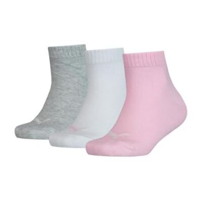PUMA Sokken (3-pack) voor kinderen en jongens, Rose Water Nieuw, 39-42 PUMA Sokken (3-pack) voor kinderen en jongens, Rose Water Nieuw, 39-42