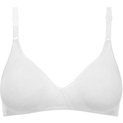 DIM 1 x beha zonder beugel voor dames, wit, 85D DIM 1 x beha zonder beugel voor dames, wit, 85D