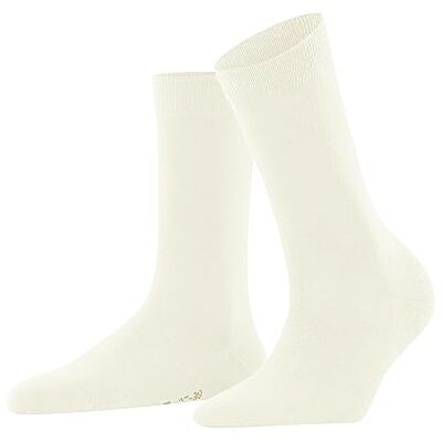 FALKE Dames Sokken Softmerino W SO Wol Katoen eenkleurig 1 Paar, Wit (Off-White 2040), 37-38 FALKE Dames Sokken Softmerino W SO Wol Katoen eenkleurig 1 Paar, Wit (Off-White 2040), 37-38