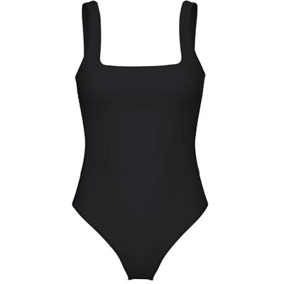 PIECES bodystocking Seamless PCecho Naadloze body zonder mouwen Brede bandjes Schijnt niet door -Zwart M Zwart PIECES bodystocking Seamless PCecho Naadloze body zonder mouwen Brede bandjes Schijnt niet door -Zwart M Zwart