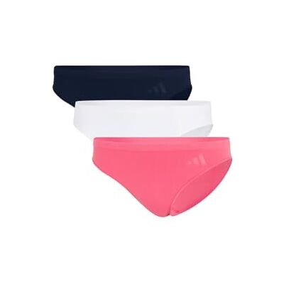 adidas Dames Ondergoed 3-Pack Low Rise Bikini (3PK) -Sport Active Ultimate Stretch Slip, assortiment_4A0472, XS, Assorted_4a0472, XS adidas Dames Ondergoed 3-Pack Low Rise Bikini (3PK) -Sport Active Ultimate Stretch Slip, assortiment_4A0472, XS, Assorted_4a0472, XS