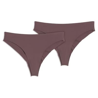 PUMA Women Microfiber Brazilian Briefs 2p dames string slipjes PUMA Women Microfiber Brazilian Briefs 2p dames string slipjes