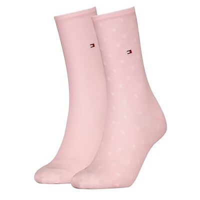 Tommy Hilfiger 8719965009202 TH WOMEN SOCK DOT 2P, lichtroze, 39-42 EU Tommy Hilfiger 8719965009202 TH WOMEN SOCK DOT 2P, lichtroze, 39-42 EU