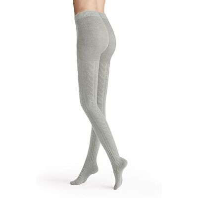 Hudson Unbekannt 015777 winterbroek, gebreide broek, 40/42, zilver, grijs, warm en zacht, vlechtpatroon, drukvrije comfortabele tailleband, vlakke, met de hand afgehechte teennaad, zilver, 40/42 Hudson Unbekannt 015777 winterbroek, gebreide broek, 40/42, zilver, grijs, warm en zacht, vlechtpatroon, drukvrije comfortabele tailleband, vlakke, met de hand afgehechte teennaad, zilver, 40/42