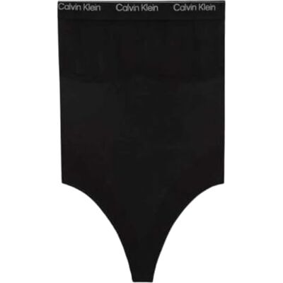 Calvin Dames Bodysuit LV00QF8343 Shapewear Bodysuit, ZWART (Zwart), XS Calvin Dames Bodysuit LV00QF8343 Shapewear Bodysuit, ZWART (Zwart), XS
