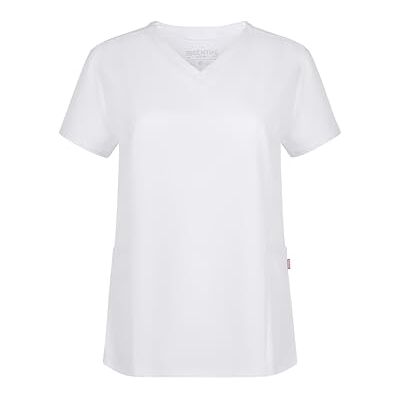 VELILLA 535221S Stella, PureStretch pyjama met korte mouwen voor dames, wit, maat XXL, Wit, XXL VELILLA 535221S Stella, PureStretch pyjama met korte mouwen voor dames, wit, maat XXL, Wit, XXL