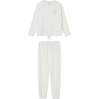 women'secret Magic Harry Potter Collection Pyjama lang, wit, XXL voor dames women'secret Magic Harry Potter Collection Pyjama lang, wit, XXL voor dames
