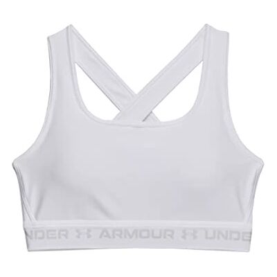 UNDER ARMOUR Crossback Mid Bra dames Ademende sportbeha, comfortabele beha met kruisbandjes (1-Pack) UNDER ARMOUR Crossback Mid Bra dames Ademende sportbeha, comfortabele beha met kruisbandjes (1-Pack)