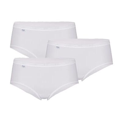 Sloggi Damesslip (verpakking van 3 stuks), wit, 36 Sloggi Damesslip (verpakking van 3 stuks), wit, 36