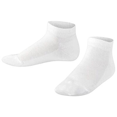 FALKE Uniseks-kind Korte sokken Family K Sn katoen kort eenkleurig 1 paar, Wit White 2000, 31-34 FALKE Uniseks-kind Korte sokken Family K Sn katoen kort eenkleurig 1 paar, Wit White 2000, 31-34