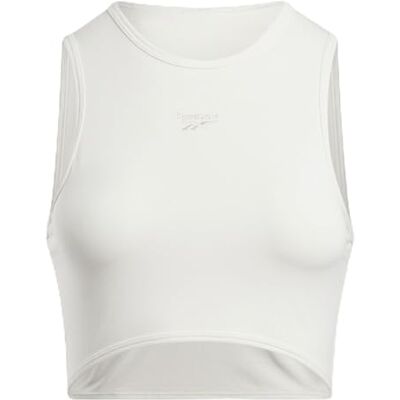 Reebok WDE Katoen Bralette, Krijt, S Reebok WDE Katoen Bralette, Krijt, S