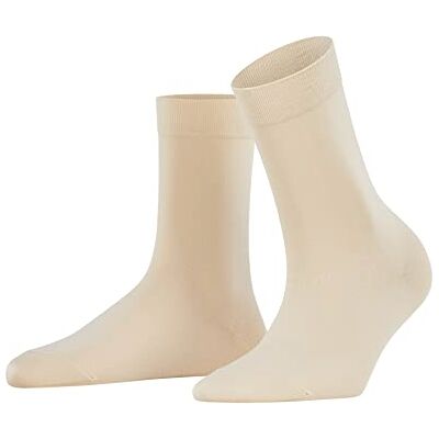 FALKE Dames Sokken Cotton Touch W So katoen eenkleurig 1 paar, Beige Cream 4011, 35-38 FALKE Dames Sokken Cotton Touch W So katoen eenkleurig 1 paar, Beige Cream 4011, 35-38