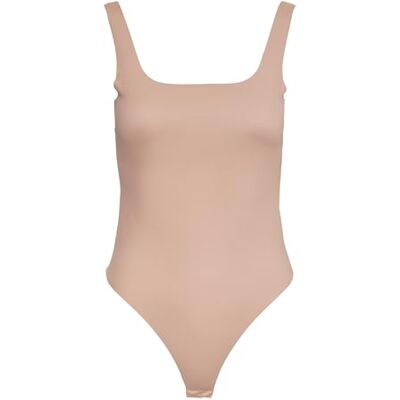 PIECES PCADINA Strap Bodystocking, tan, XL PIECES PCADINA Strap Bodystocking, tan, XL