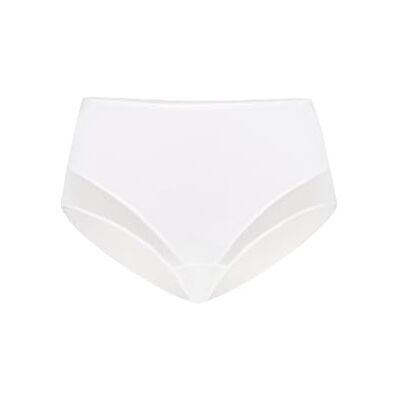 Teyli Dames Hoog Getailleerde Katoenen Slip – Comfortabel En Ademend Katoenen Ondergoed Met Hoge Taille, Met Mesh Inzetstukken Aan De Voorkant, Voor Dagelijks Draagcomfort.Wit L Teyli Dames Hoog Getailleerde Katoenen Slip – Comfortabel En Ademend Katoenen Ondergoed Met Hoge Taille, Met Mesh Inzetstukken Aan De Voorkant, Voor Dagelijks Draagcomfort.Wit L
