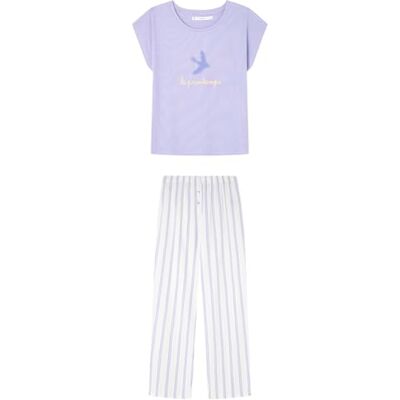 women'secret 3599191 damespyjama, violet, maat S, Paars, S women'secret 3599191 damespyjama, violet, maat S, Paars, S