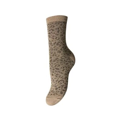 PIECES Glitter dames sokken 1-paar Panter Biologisch katoenen camouflage print Kleur: Morel, Maat: Onesize Kleur: Morel, Maat: Onesize PIECES Glitter dames sokken 1-paar Panter Biologisch katoenen camouflage print Kleur: Morel, Maat: Onesize Kleur: Morel, Maat: Onesize
