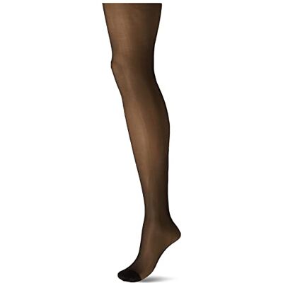 Berkshire Vrouwen Plus-size Queen Silky Sheer Control Top Panty 4489 zwart M Berkshire Vrouwen Plus-size Queen Silky Sheer Control Top Panty 4489 zwart M