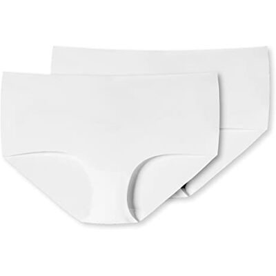 Uncover by Schiesser Dames 2 stuks Panty Onzichtbare Function, 2 x wit., XL Uncover by Schiesser Dames 2 stuks Panty Onzichtbare Function, 2 x wit., XL