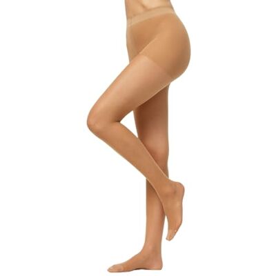 Nur Die Goodbye panty met 20 denier voorkomt loopmazen, transparante fijne panty, matte look voor dames, amber, 40/44 Nur Die Goodbye panty met 20 denier voorkomt loopmazen, transparante fijne panty, matte look voor dames, amber, 40/44