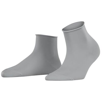 FALKE Dames Sokken Cotton Touch W Sso katoen eenkleurig 1 paar, Grijs Silver 3203, 35-38 FALKE Dames Sokken Cotton Touch W Sso katoen eenkleurig 1 paar, Grijs Silver 3203, 35-38