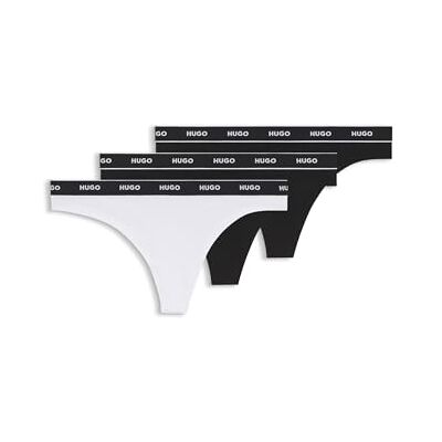 HUGO Dames Triplet Thong Stripe String (Pack van 3), Open Miscellaneous970, S HUGO Dames Triplet Thong Stripe String (Pack van 3), Open Miscellaneous970, S
