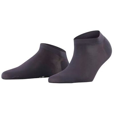 FALKE Dames Korte sokken Fine Softness 50 DEN W Sn modal kort eenkleurig 1 paar, Blauw Dark Navy 6370, 35-38 FALKE Dames Korte sokken Fine Softness 50 DEN W Sn modal kort eenkleurig 1 paar, Blauw Dark Navy 6370, 35-38