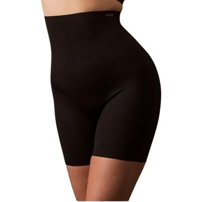 Calvin SCULPTED FIRM MICRO DIGH SHORT voor dames, zwart, L, Zwart (zwart), L Calvin SCULPTED FIRM MICRO DIGH SHORT voor dames, zwart, L, Zwart (zwart), L