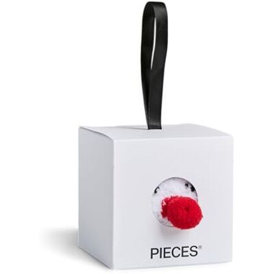 PIECES Pcjoy Xmas Fluffy Socks Christmas Box, salsa, One size PIECES Pcjoy Xmas Fluffy Socks Christmas Box, salsa, One size