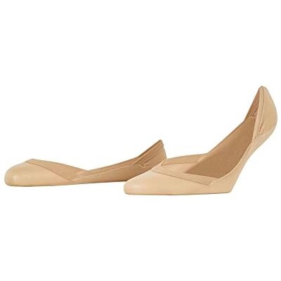 FALKE Dames Liner sokken Elegant Step W In extra laag uitgesneden onzichtbar eenkleurig 1 paar, Huidskleur Crystal 4409, 41-42 FALKE Dames Liner sokken Elegant Step W In extra laag uitgesneden onzichtbar eenkleurig 1 paar, Huidskleur Crystal 4409, 41-42