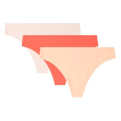 women'secret Pack Tangas Packs My Everday Colors ondergoed 3 voor dames, Rood, S women'secret Pack Tangas Packs My Everday Colors ondergoed 3 voor dames, Rood, S