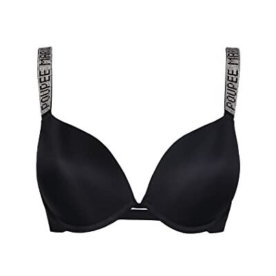 MARILYN Mon Bijou Secret Bra voor dames, zwart, 70B MARILYN Mon Bijou Secret Bra voor dames, zwart, 70B