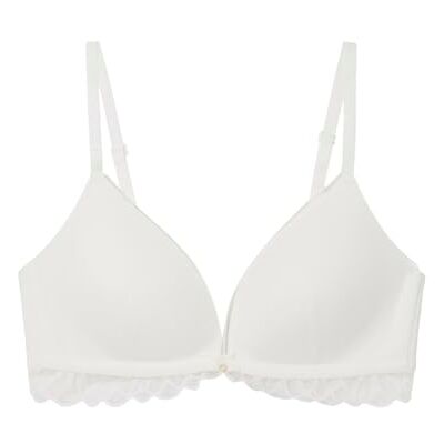 women'secret driehoekige beha voor dames, Geel/crèmewit 1, 90C women'secret driehoekige beha voor dames, Geel/crèmewit 1, 90C