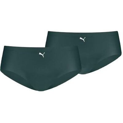 PUMA Hipster voor dames (2 stuks), groen terrein, M PUMA Hipster voor dames (2 stuks), groen terrein, M