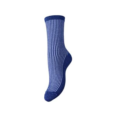 PIECES Pcsebby Glitter Long Stripe Sock Noos Bc, Bluing., One size PIECES Pcsebby Glitter Long Stripe Sock Noos Bc, Bluing., One size