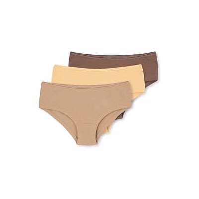 Dagi 3-pack effen hipster slips voor dames, meerkleurig, standaard, Meerkleurig, One size Dagi 3-pack effen hipster slips voor dames, meerkleurig, standaard, Meerkleurig, One size