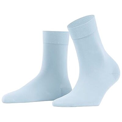 FALKE Dames Sokken Fine Softness 50 DEN W So halfdoorzichtig eenkleurig 1 paar, Blauw Light Blue 6594, 39-42 FALKE Dames Sokken Fine Softness 50 DEN W So halfdoorzichtig eenkleurig 1 paar, Blauw Light Blue 6594, 39-42