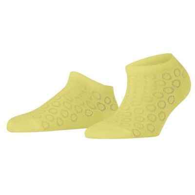 FALKE Dames Korte sokken Joy Fuel W Sn katoen kort gedessineerd 1 paar, Geel Ananas 1323, 35-38 FALKE Dames Korte sokken Joy Fuel W Sn katoen kort gedessineerd 1 paar, Geel Ananas 1323, 35-38