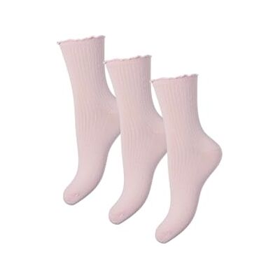 PIECES Pcafia 3 Pack Socks Noos, Roseate Spoonbill, Eén Maat PIECES Pcafia 3 Pack Socks Noos, Roseate Spoonbill, Eén Maat