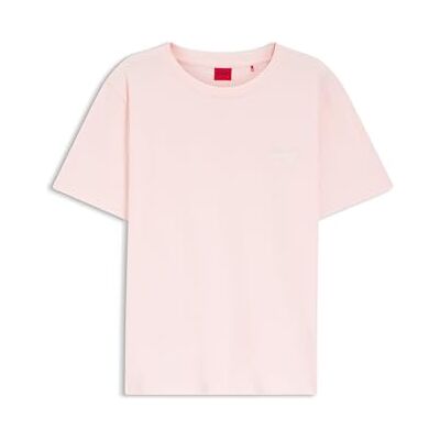 HUGO Dames Pyjama T_Shirt, Licht/Pastel Pink 688, 3XL HUGO Dames Pyjama T_Shirt, Licht/Pastel Pink 688, 3XL