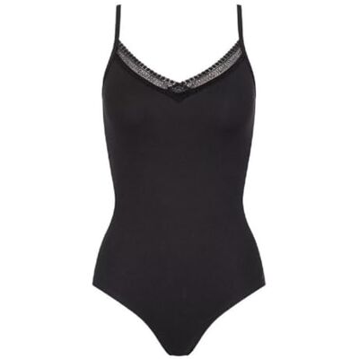 Sloggi Go Ribbed Body Playsuit voor dames, zwart, S Sloggi Go Ribbed Body Playsuit voor dames, zwart, S