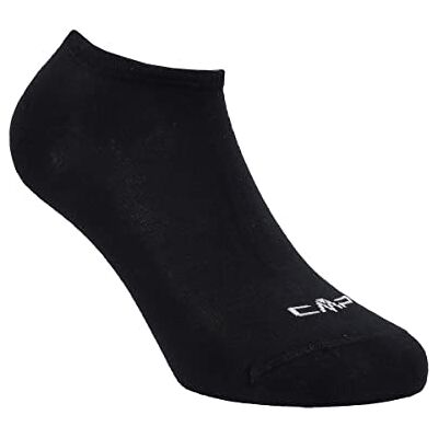 CMP Bamboo Invisibile Sock Tripack Wmn, Woman, Nero, 36/38 CMP Bamboo Invisibile Sock Tripack Wmn, Woman, Nero, 36/38