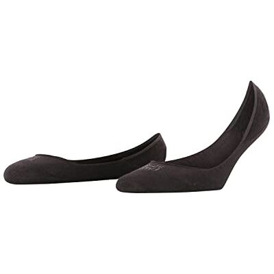 FALKE Onzichtbare instapsokken voor dames, katoen, zwart, wit, meer kleuren, dunne no-show, sokken, laag uitgesneden verborgen in schoen, ideaal voor de zomer, 1 paar, Zwart (Zwart 3009), 38.5-39.5 EU FALKE Onzichtbare instapsokken voor dames, katoen, zwart, wit, meer kleuren, dunne no-show, sokken, laag uitgesneden verborgen in schoen, ideaal voor de zomer, 1 paar, Zwart (Zwart 3009), 38.5-39.5 EU