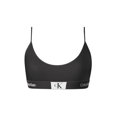 Calvin ongevoerde bralette dames, zwart (zwart), S Calvin ongevoerde bralette dames, zwart (zwart), S