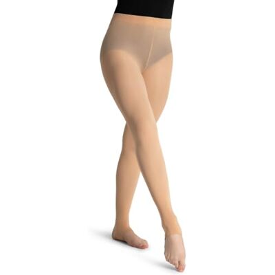Capezio Womens Ultra Zachte Zelf Gebreide Tailleband Stijgbeugel Strak, Zandkoek, L-XL Capezio Womens Ultra Zachte Zelf Gebreide Tailleband Stijgbeugel Strak, Zandkoek, L-XL