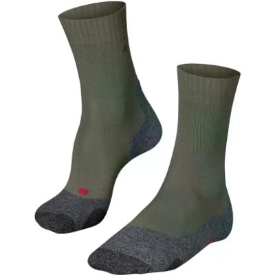 FALKE Dames Wandelsokken TK2 Explore W So wol functioneel materiaal anti-blaar dik 1 paar, Groen Olive 7830, 35-36 FALKE Dames Wandelsokken TK2 Explore W So wol functioneel materiaal anti-blaar dik 1 paar, Groen Olive 7830, 35-36